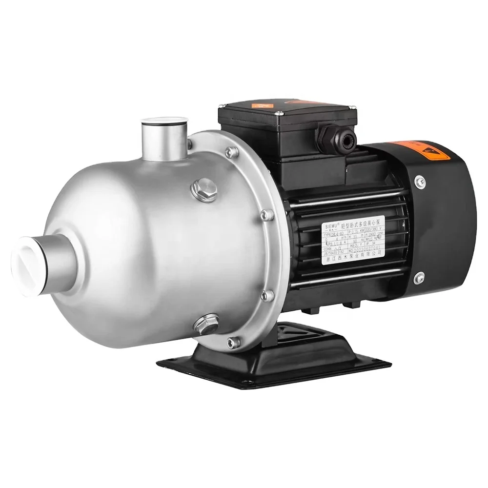 TITECHO Chlf Model Centrifugal Water Pump Multistage Booster Horizontal Stainless Steel Pump