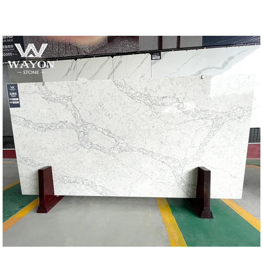 Wholesale aura plain white quartz quartz countertop sparkle black quartz worktop