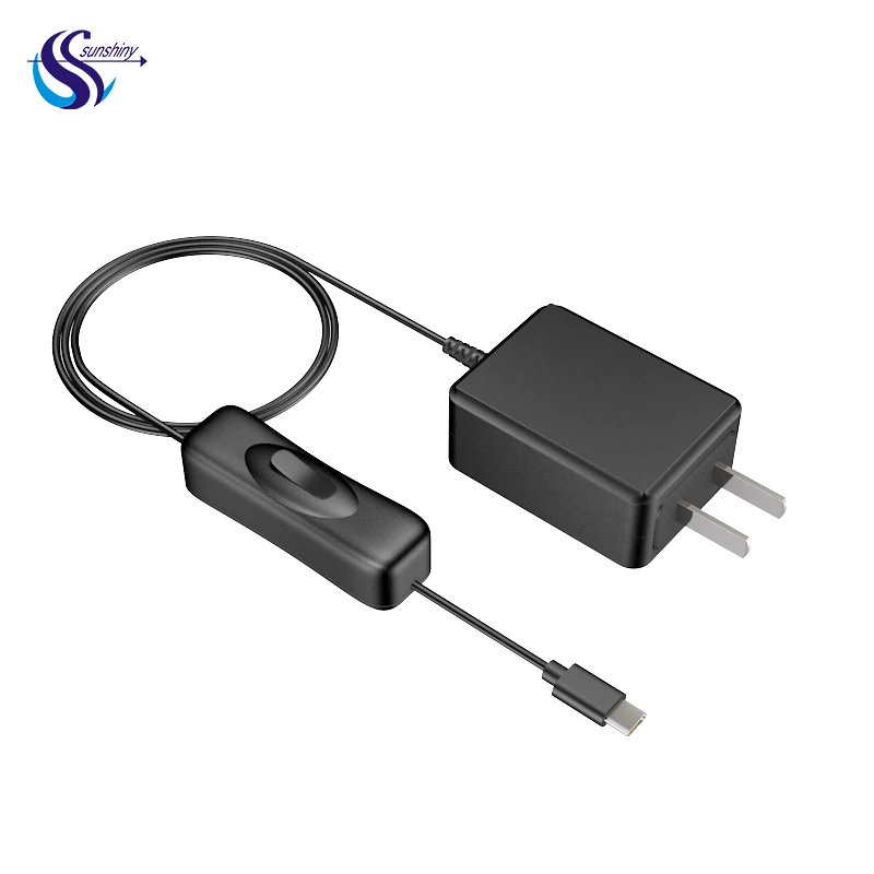 ac to dc adapter output 5V 2.5A 2.6A 3A raspberry pi 3 4  nintendo switch power adapter with new button