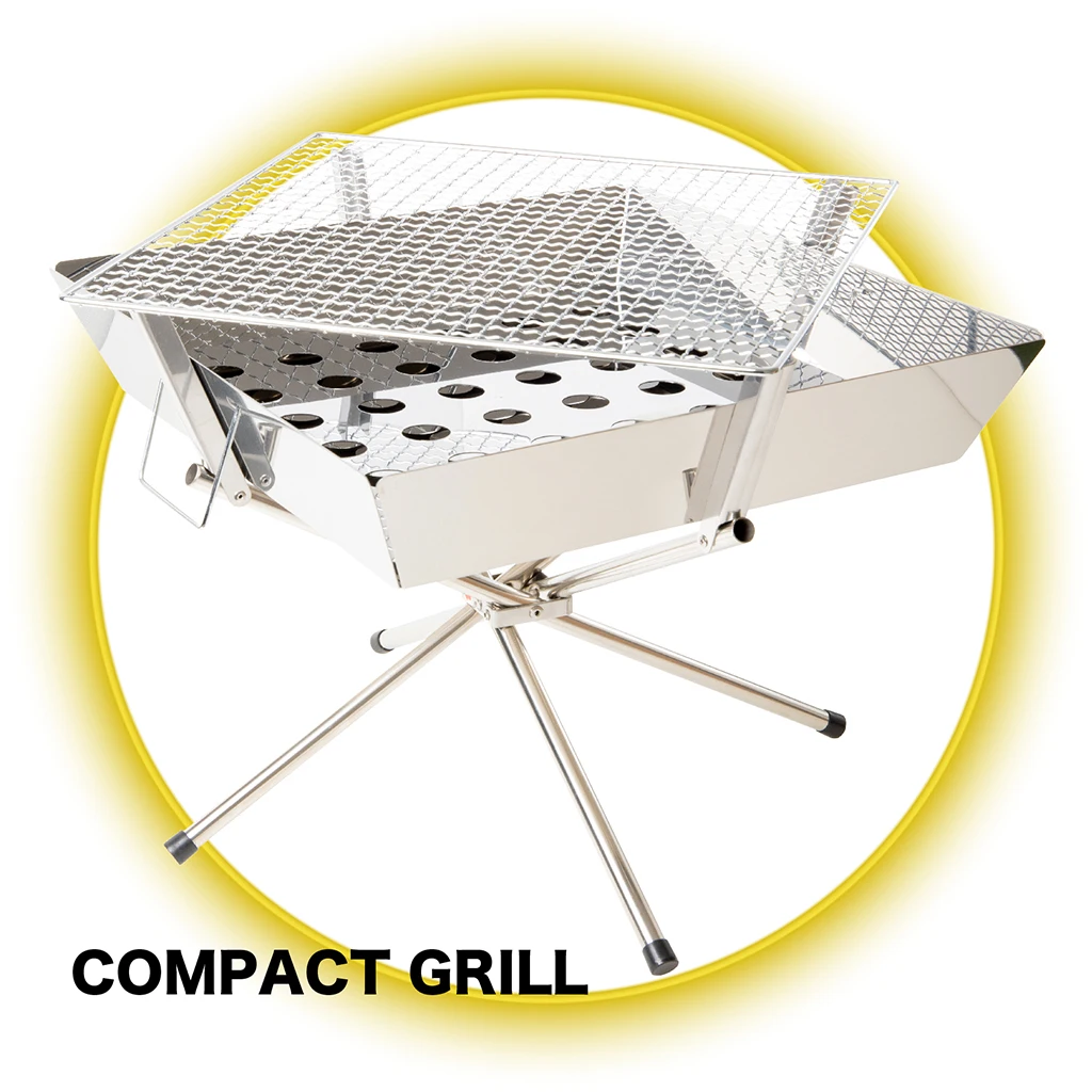 
China hot sale 445 x 445 x350 useful grill outdoor charcoal barbeque with exclusive storage bag 
