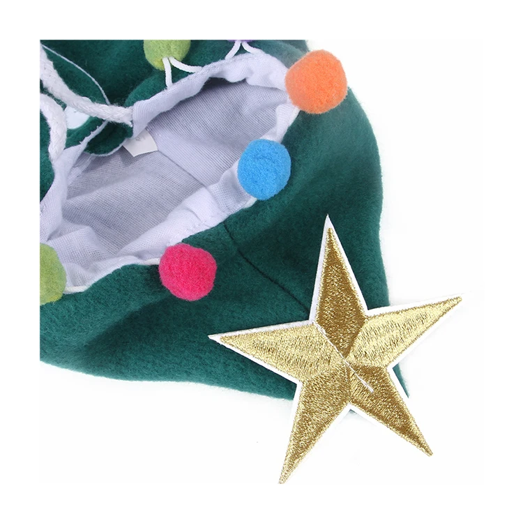 Hot selling pet Christmas clothes cats and dogs cloak