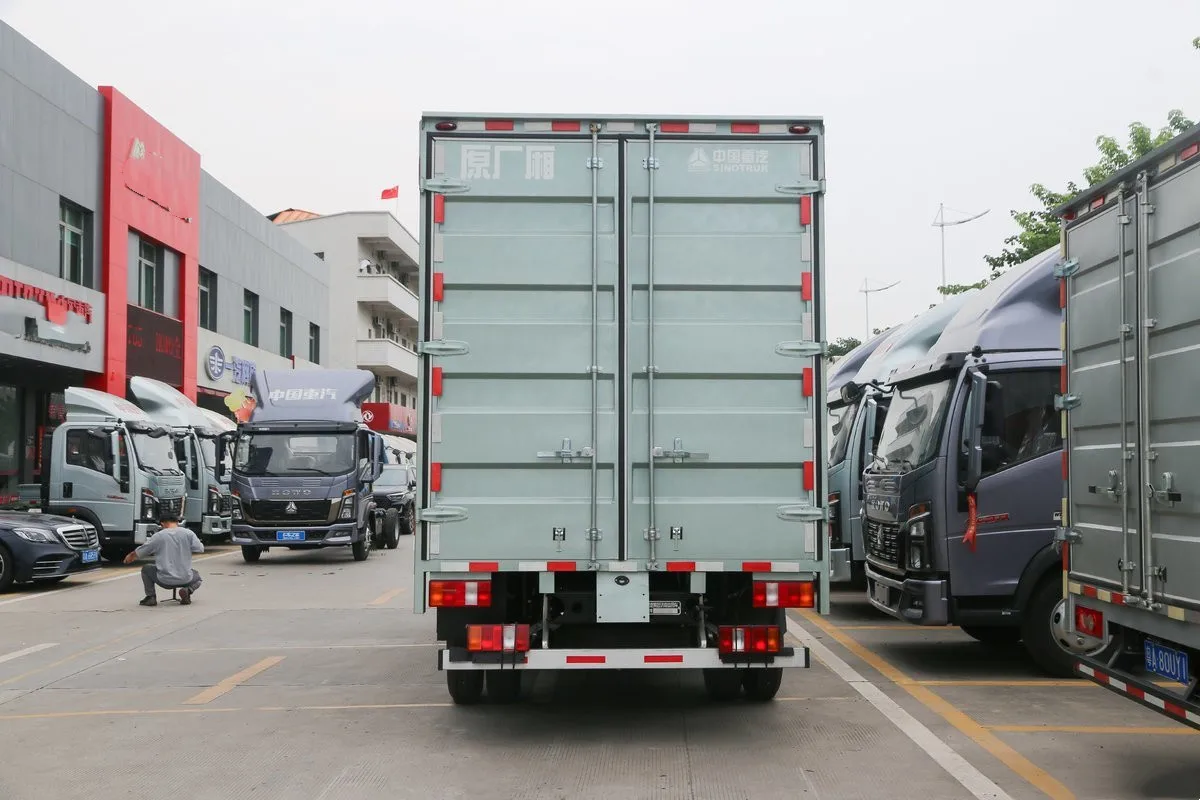 4x2 Sinotruk Howo Light Duty Mini Cargo Truck Single Cabin 1-5 Tons Cargo Truck with Weichai Engine