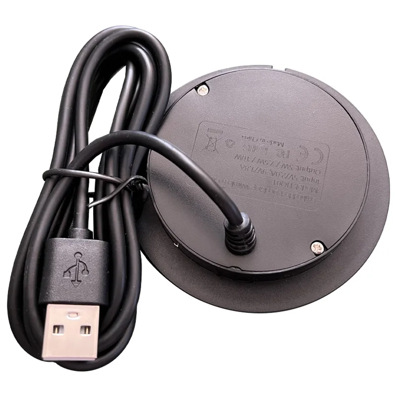 Embedded  Desktop Wireless Charger Invisible Simple Hidden Grommet Power Wireless Charging for All Phones with Wireless Charging