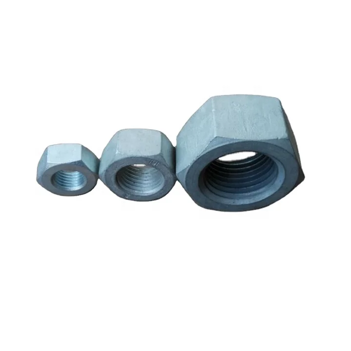 UNCUNF hex nuts hot-dip galvanised high quality Made in China