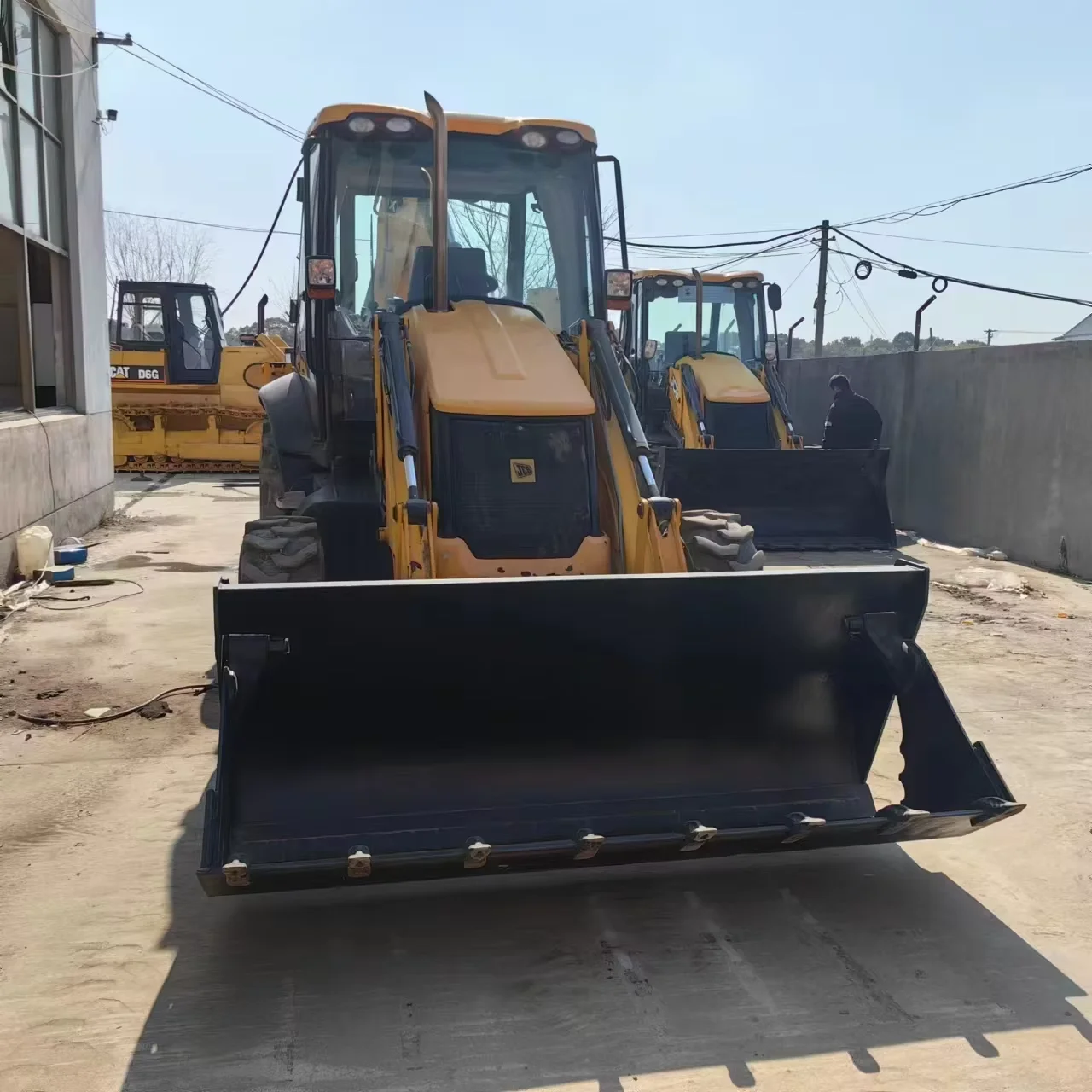 Высокопроизводительный Многофункциональный Подержанный JCB-станок экскаватор-погрузчик JCB 3CX Jcb 4cx готов к продаже