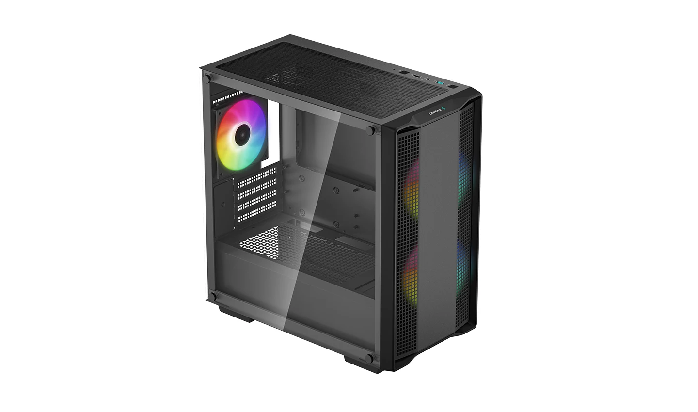 Лидер продаж Deepcool ccc360 черный чехол для Middle Tower Gaming PC игровой pc atx