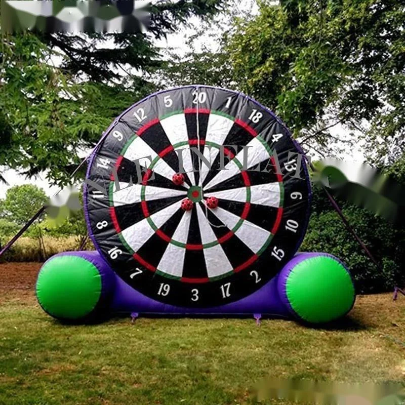 wholesale China supply crazy giant Soccer football kick inflatable dart board for outdoor dartboard target game