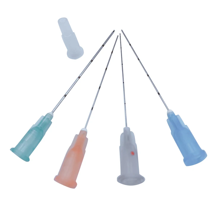
ISO Approval Blunt Needle fill microinjection needles For Filler 23G 38MM 