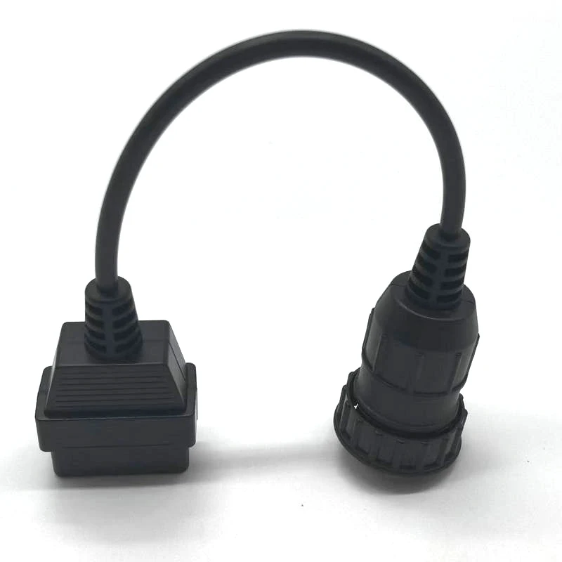 2024 Factory LT025 14 Pin to 16 Pin OBD 2 Diagnostic Cable Connector Converter Adapter Extension Cord For Mercedes Benz