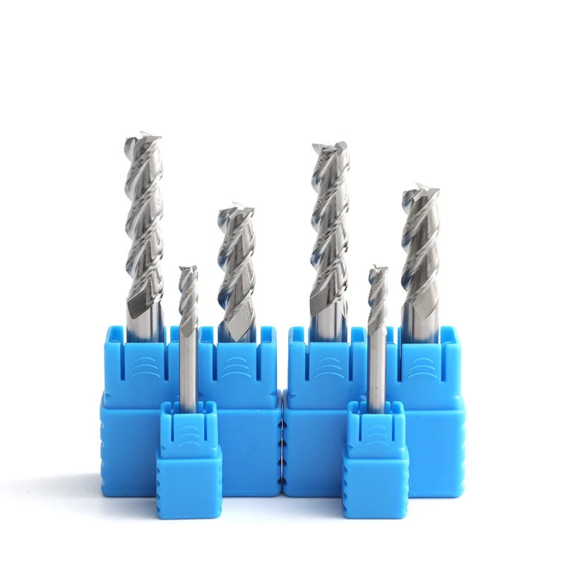 CNC Cutter Tool Milling Cutter Square Face End Mill HRC 45/55/60/70 Solid Carbide End mill For Metal