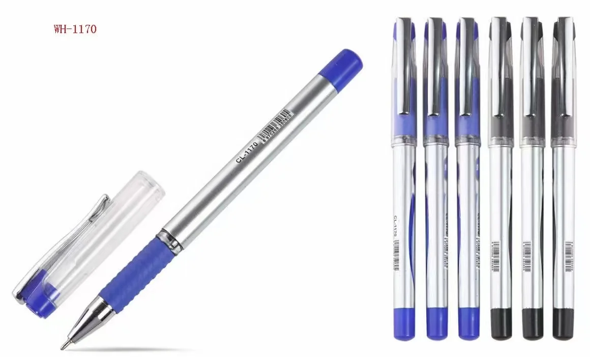 Africa school and office stationery easy Ballpoint Pen Manufacturers Bulk  Blue Plastic Ball Point Pen 50 pcs Boxed Ball pen