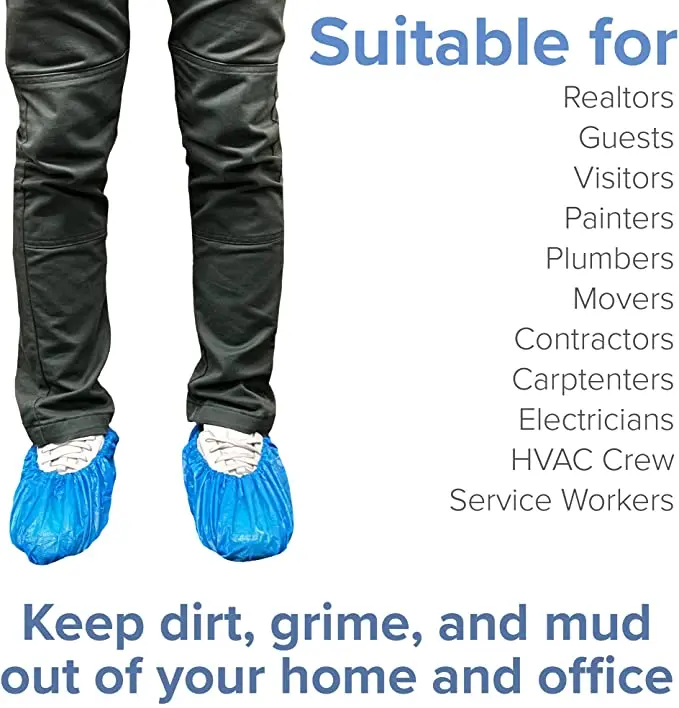 Одноразовый нескользящий Водонепроницаемый защитный чехол для обуви