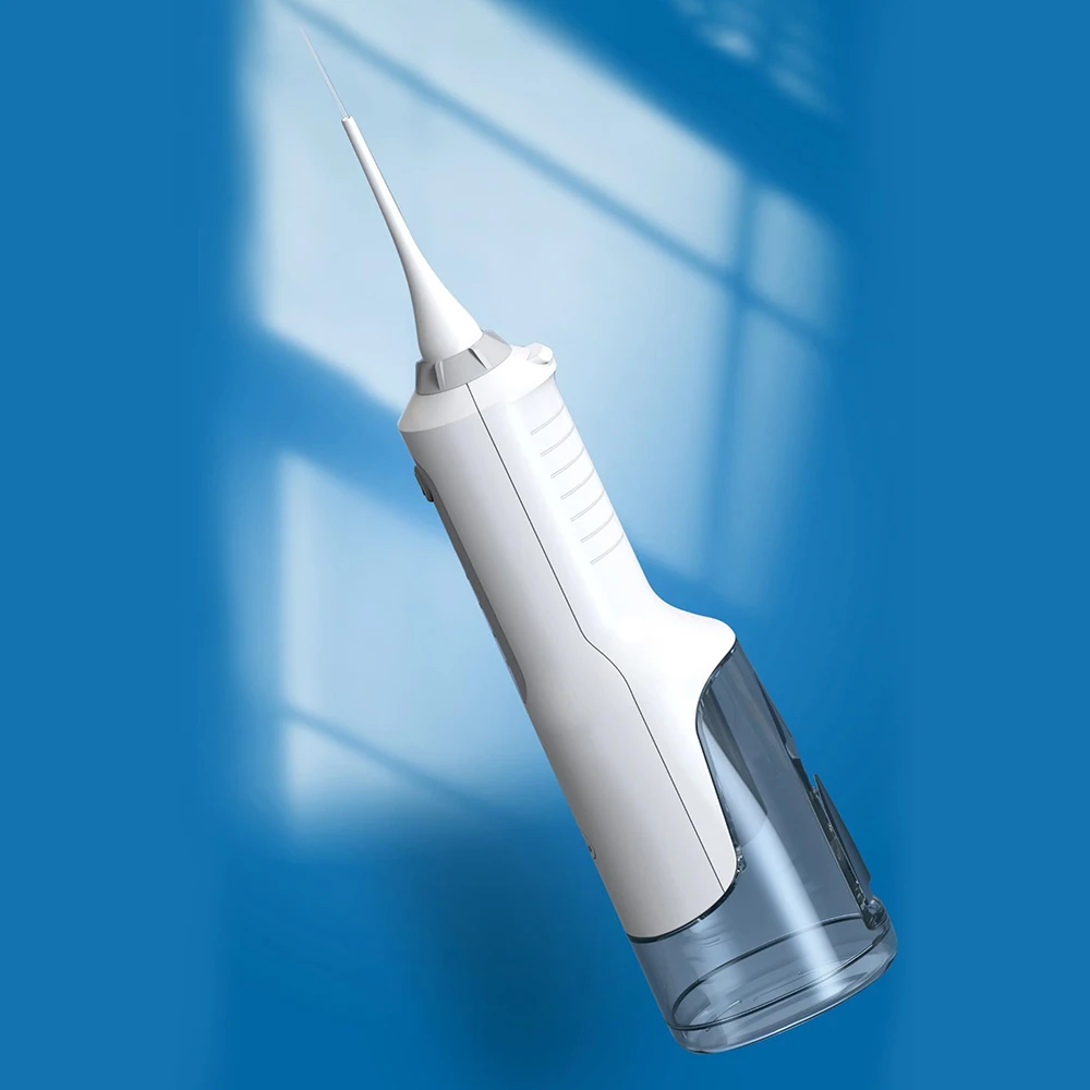 Rechargeable Dental water flosser Teeth Cleaning Oral Dental Irrigator 270ML Portable Water pik Cordless Dental Water Jet
