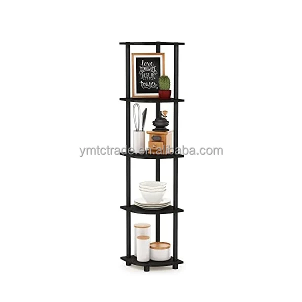 Markdown Sale Stocked 3 Tier Wooden Corner Shelf Kitchen Rack 5-layer 3 Tier Bathroom Corner Rack Bathroom Shower Shelf