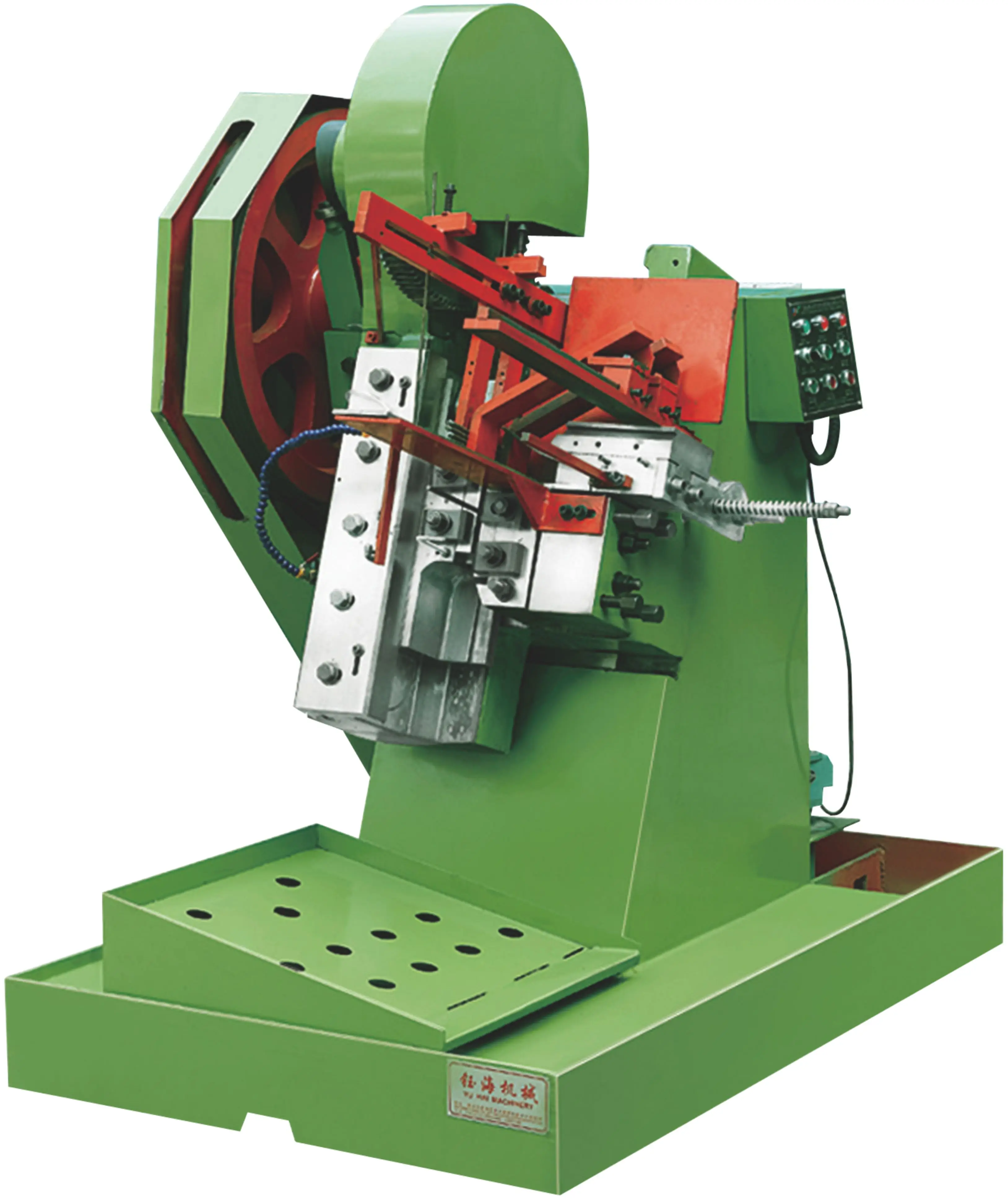 Double threaded screws making machine bolts thread rolling machine