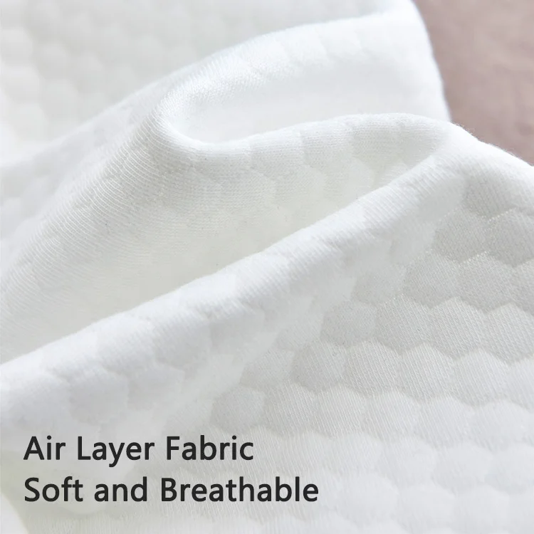 Memory foam posture tapered orthopaedic leg knee pillow for sleeping