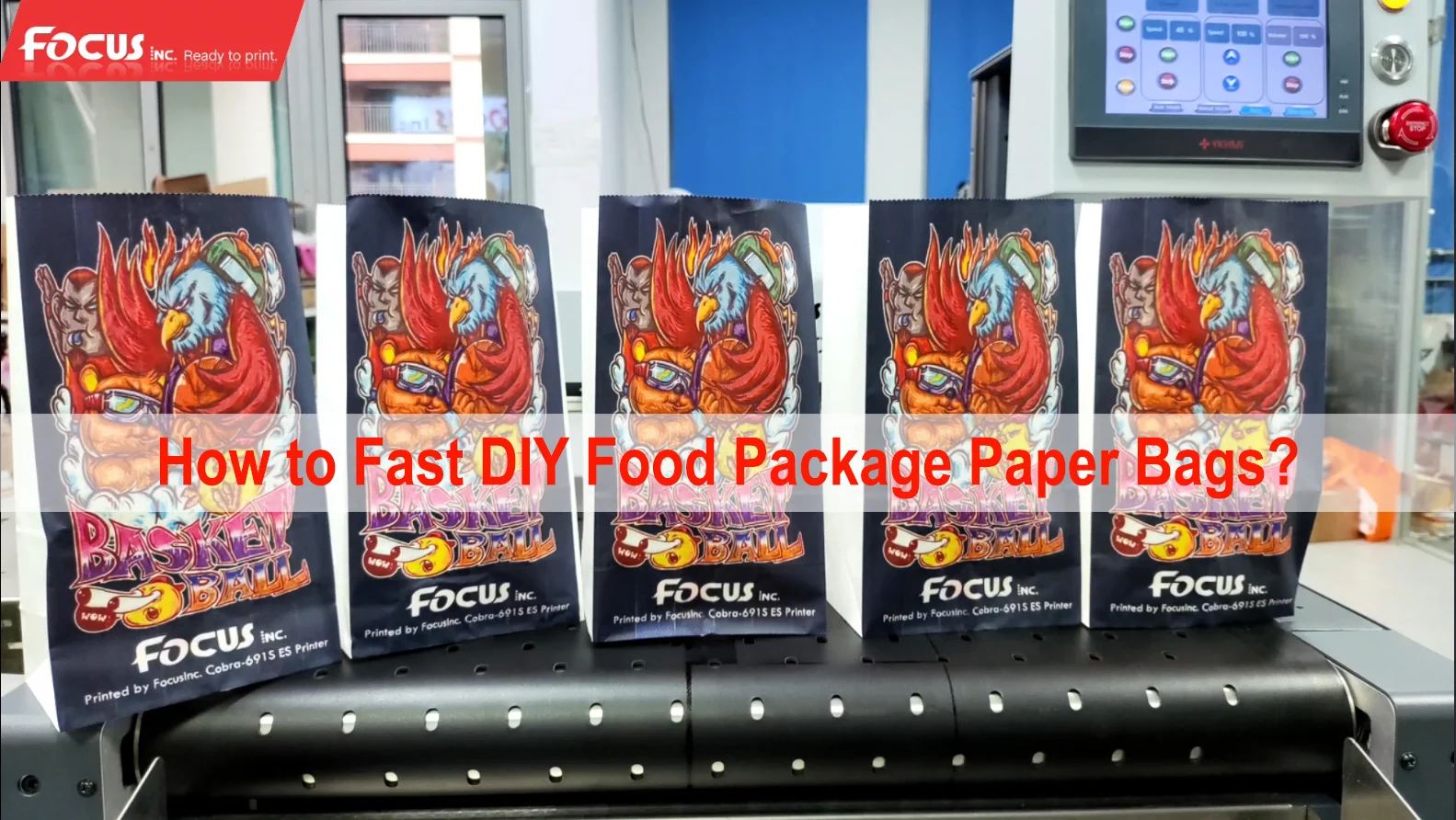 Single Pass Paper Bags boxs Printing Machine label printer for duct inkjet printer code date barcode