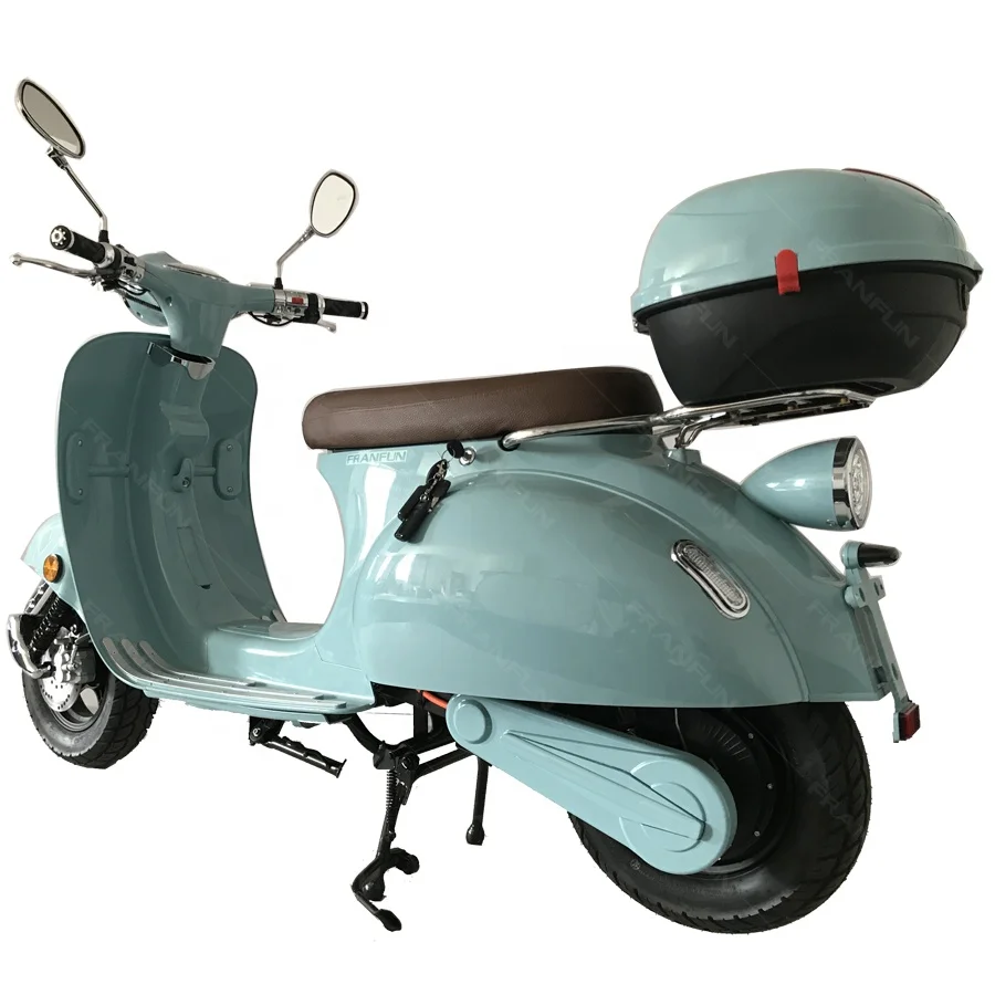 12 inch battery moped 4000W 75KM/H Roman Holiday High performance Electric retro motorcycle