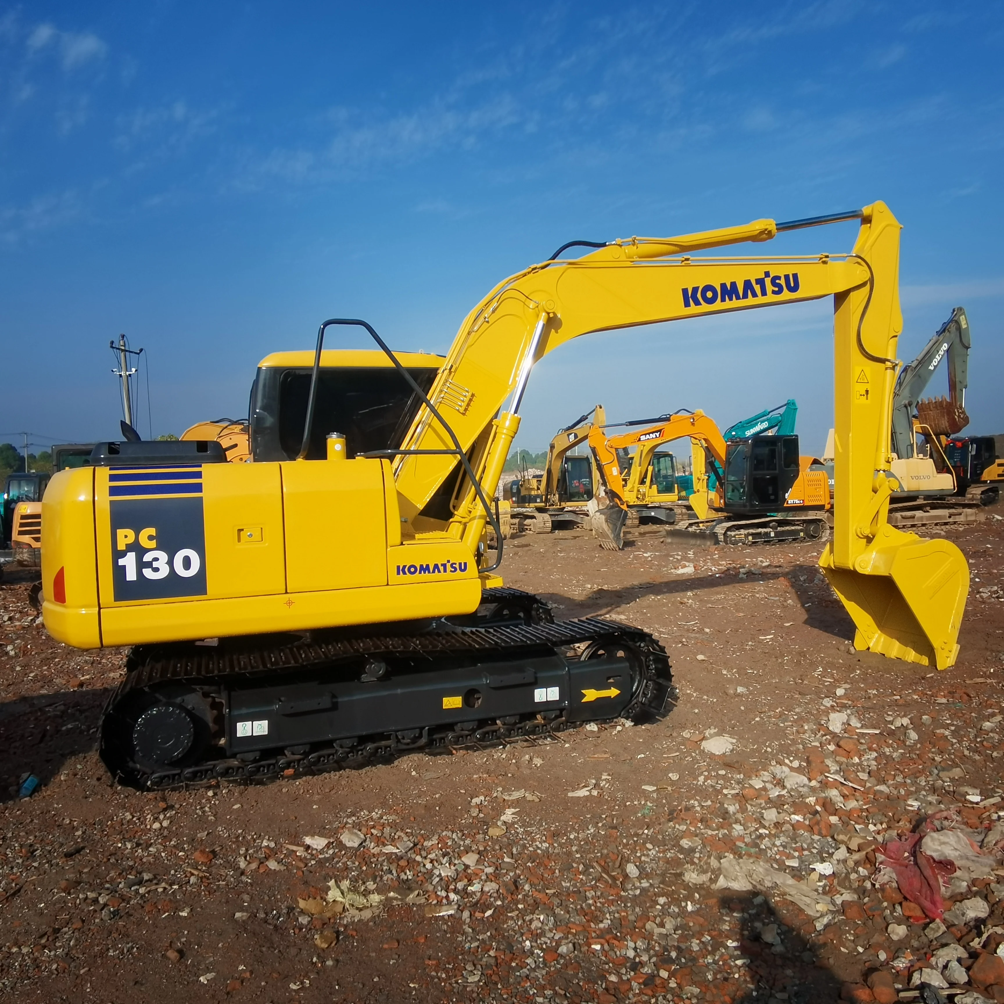 PC130 Cheap Price Komatsu PC70 PC80 PC90 PC120-6 PC130-7 in stock