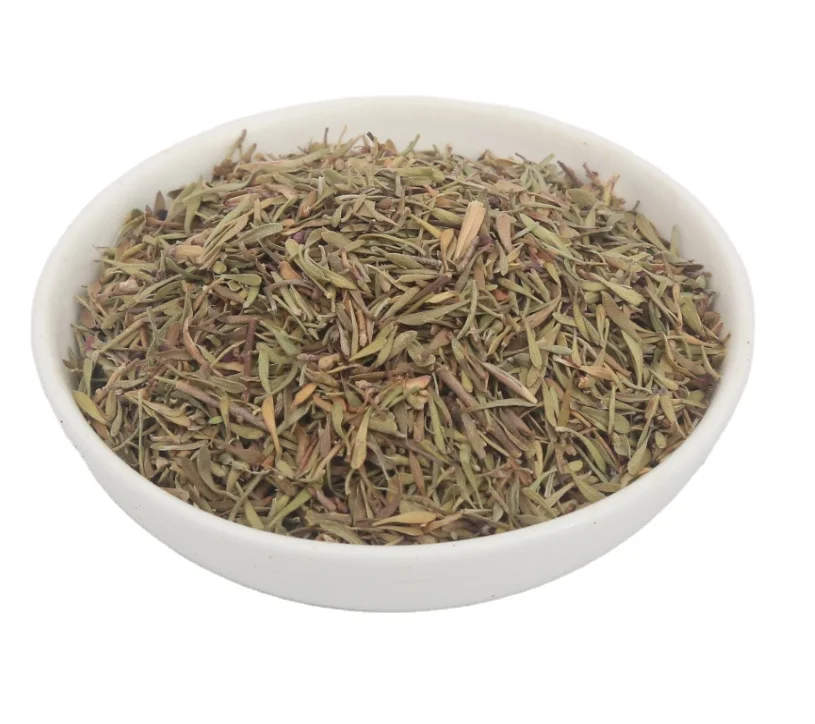 Bulk supply high quality steam treatment dried thymus vulgaris cuts Thyme leaf for spice