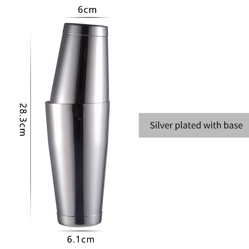 Stainless Steel Bar Tools Wine Drink Bartending Wine Accessories Barware Mixer Martini Boston Shaker Cup