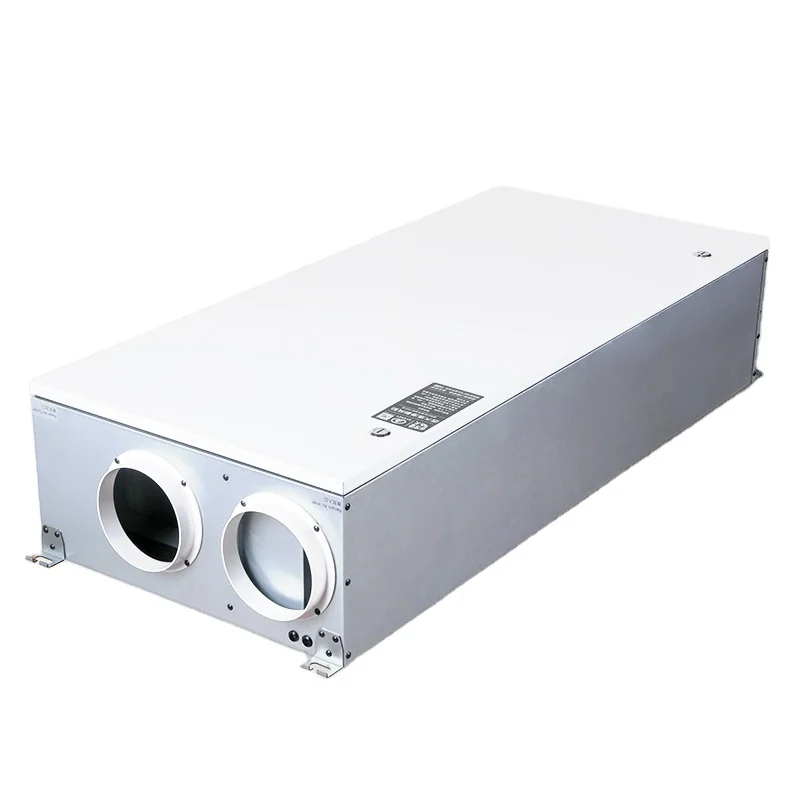 Hotel air quality solutions Fresh air recuperator heat recovery ventilation system with erv