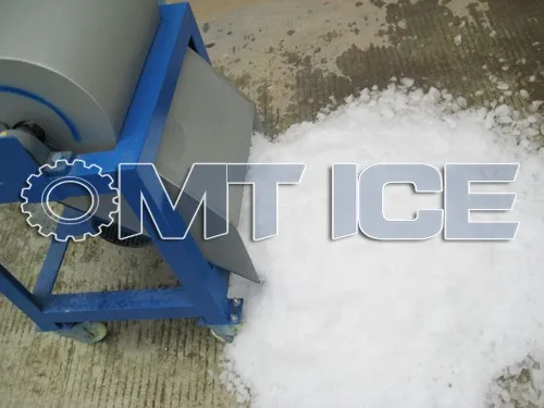 OMT hot sale stainless steel small electric block ice crusher machine
