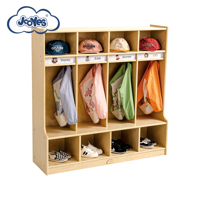 Childhood Ranch Series kindergarten school bag cabinet creche furniture preschool