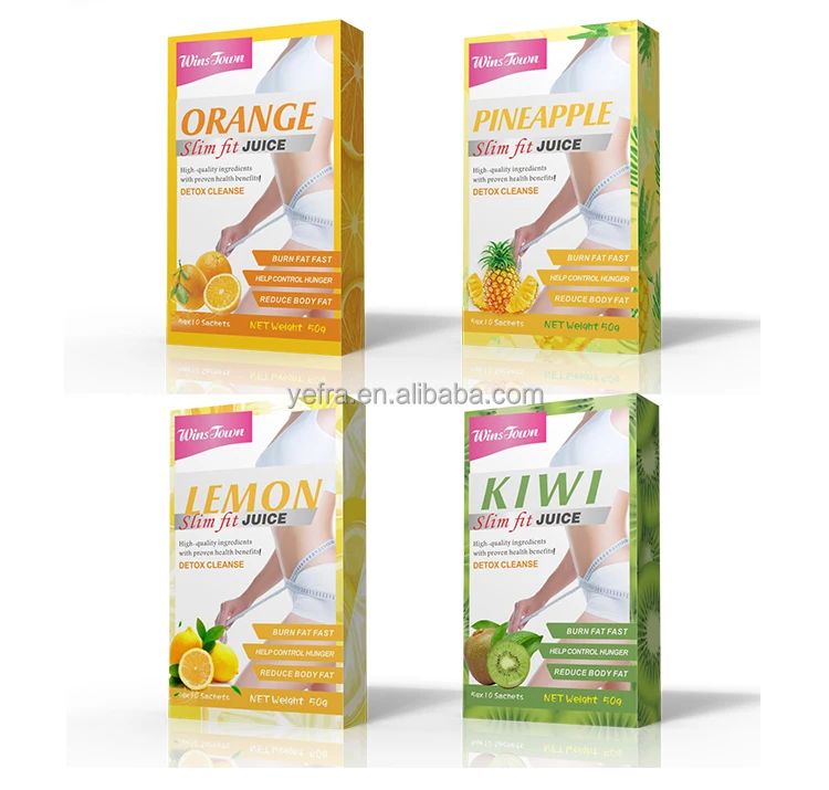 Lemon slimming juice Private Label Loss Weight Healthy Diet Concentrate Instant Powder lemon fruit flavor Slim Fit Juice