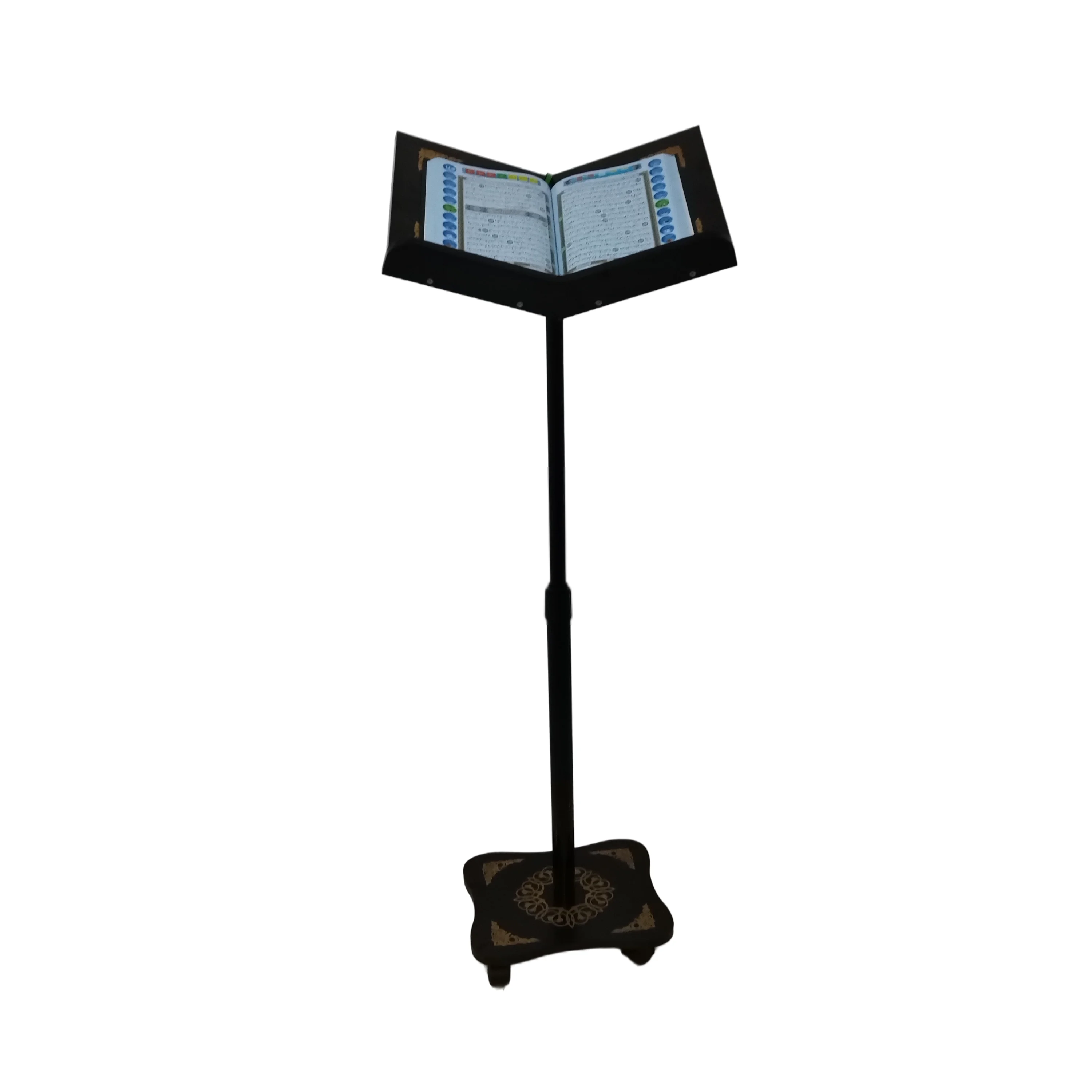 Горячая Распродажа подставка для книг Корана регулируемый металлический считыватель арабское