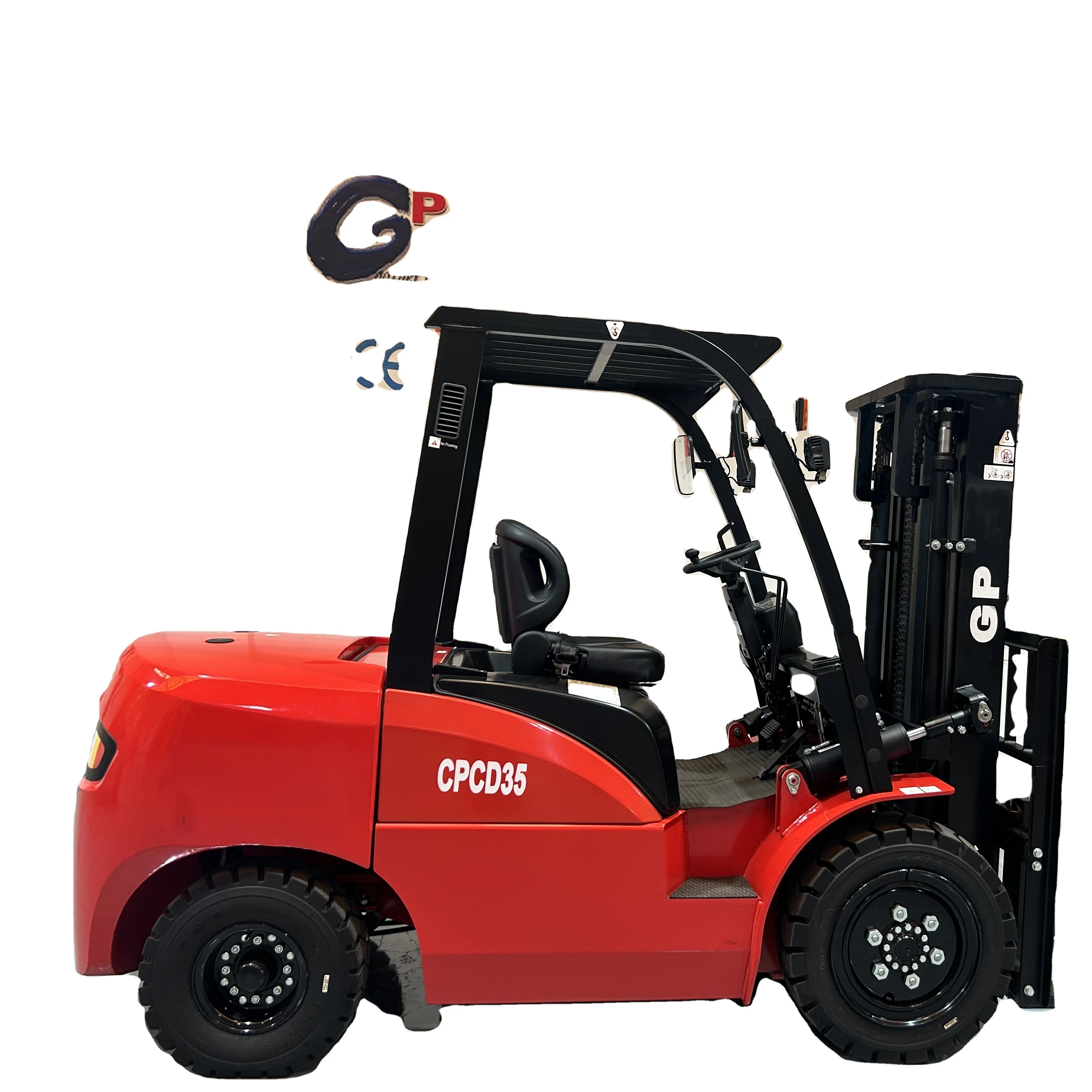 Popular and Environmentally Counterbalanced 3.5Ton Diesel Forklift Truck with Best Price