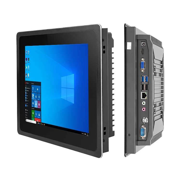 Embedded Touchscreen 15.6 18.5 21.5 23.6 27  Inch Interactive-panel Lcd Monitor Wifi All In One Industrial Panel Pc With 12v Dc