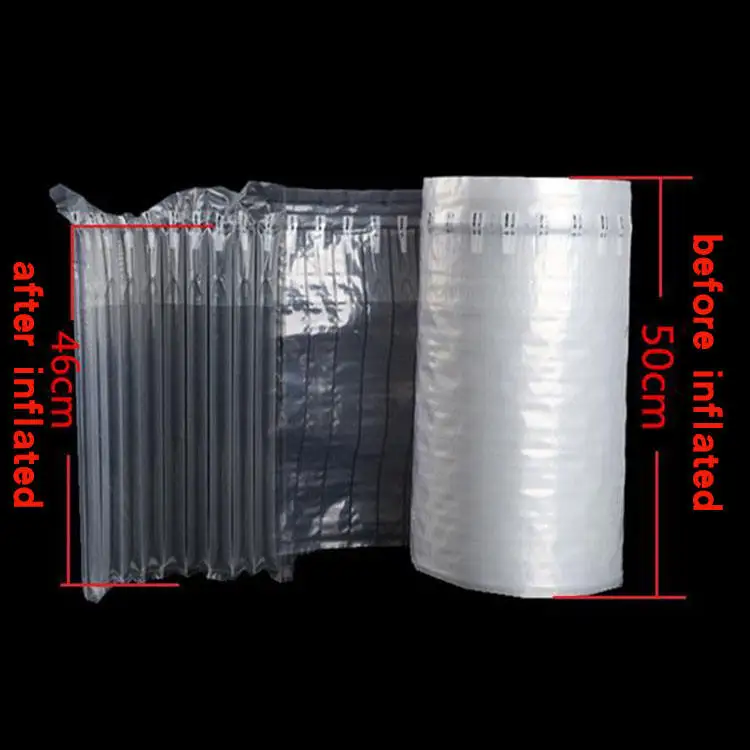 Hat Packaging Air Column Bag Biodegradable Inflatable Bag roll