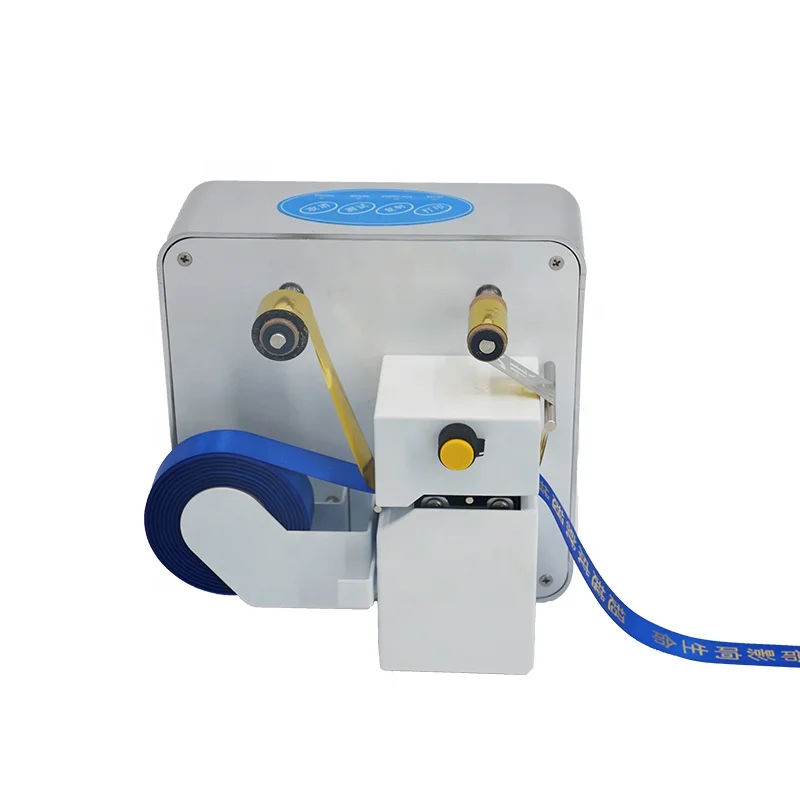 Mini desktop satin ribbon printer embossed funeral digital hot foil ribbon printing machine