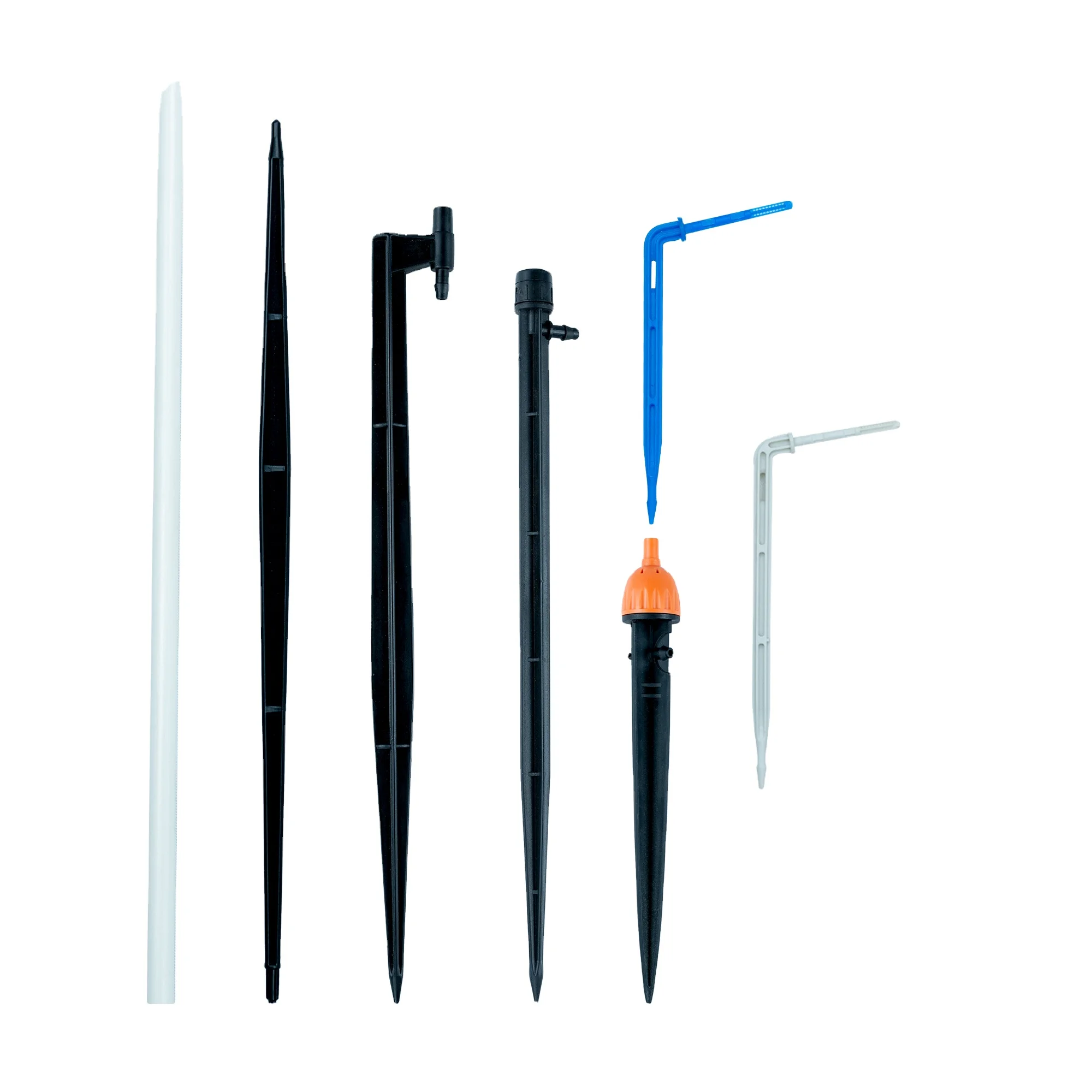 Wholesale Fiber Nozzles Adjustable Mist Sprinkler Micro Irrigation System With Stake  drip irrigation kit