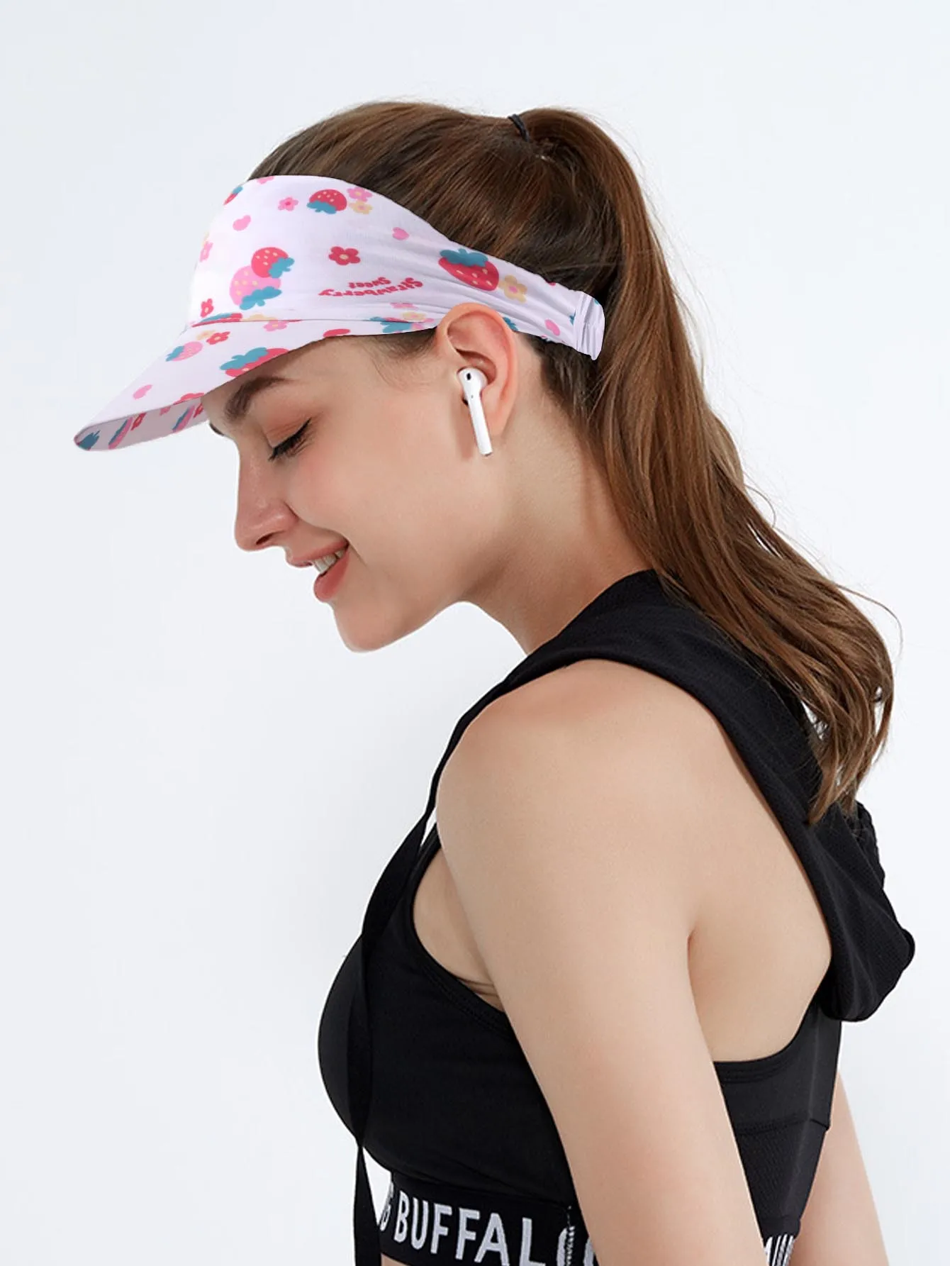 Wholesale Outdoor Sport Sun Visor Hat UV Protection Custom Quick Dry Visor Golf hat