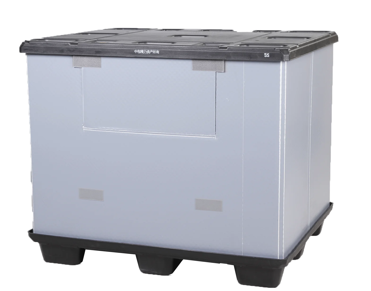 Collapsible pallet sleeve gaylord box