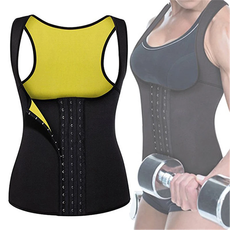 Neoperne Sweat Control Seamless High Waist Cincher  Corset Shapewear For Weight Loss