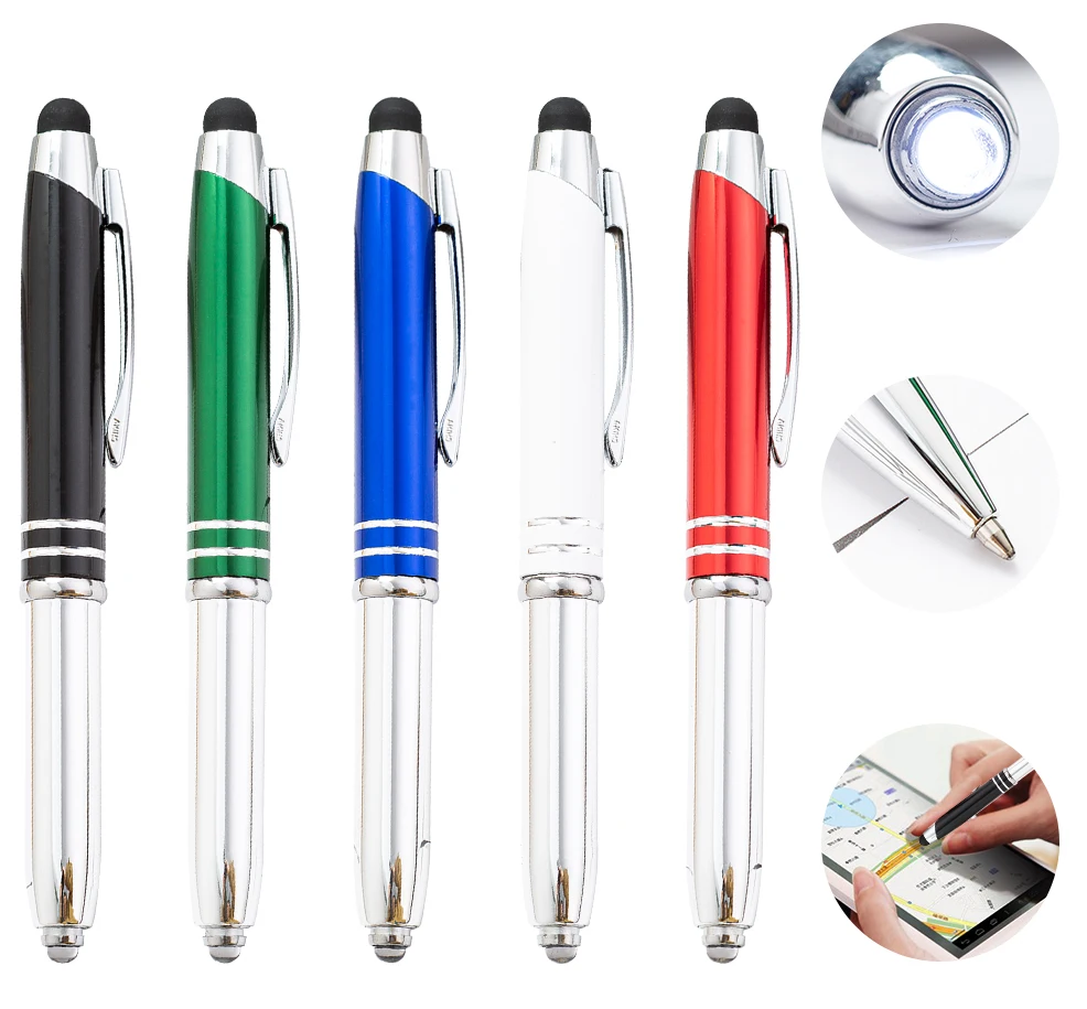  Fashion Presentation Clicker Laser Led Metal Pen For Professors Lecturers Light Ballpoint With Custom