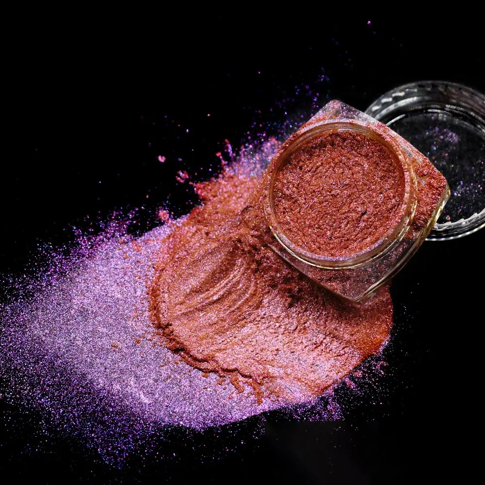 automotive pearl powder Premium Chameleon series pigment powder nail polish powder for car paint  nail pigments