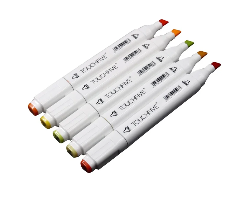 Amazon Touch Five New Authentic 5th Generation Double -Headed  Watercolor Marker Pen Alcohol And Oily  168 Colors Marker Pen