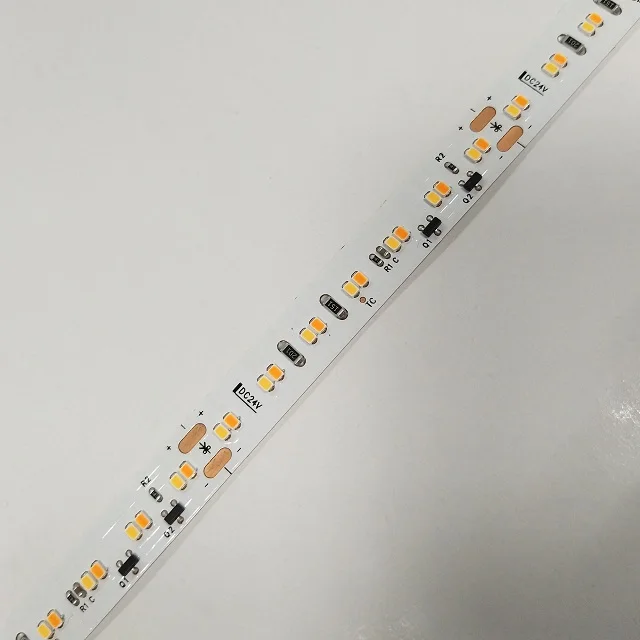 SMD 2216 224 Leds DC 24V Dim to Warm 1800K-3000k Led Flexible Strip