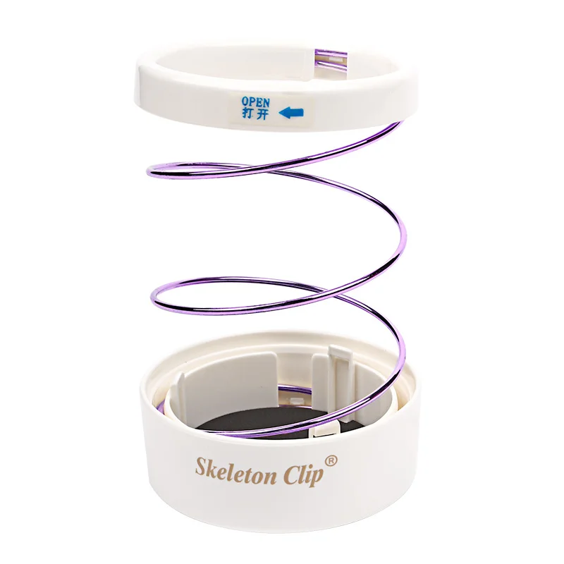 Hollow retractable pen holder Foldable pencil holder custom office desktop cosmetic brush holder Storage