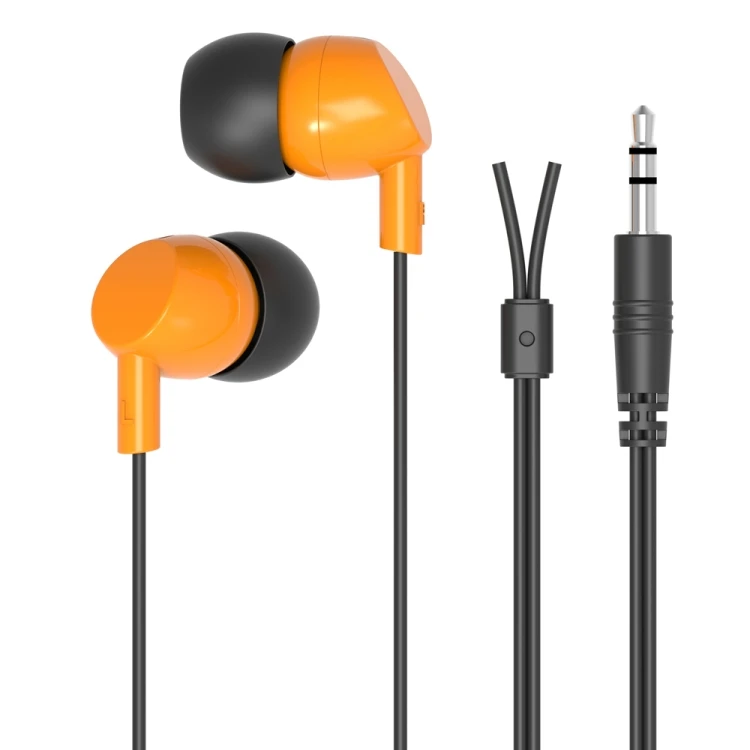 Most popular disposable 3.5mm plug or airplane adapter wired in-ear earphone for airline/conference/travelling/bus use