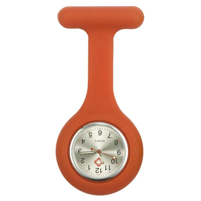 Silicone pocket unisex nurse watch luminous hands medical fashion hang watch big dial made in prc