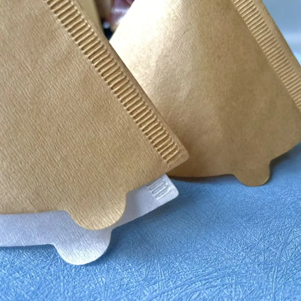Coffee Filter Paper Eco-Friendly Cone Coffee Filter Paper 100pcs Shape Coffee Filter Paper 1-2/2-4cup For Drip Brew