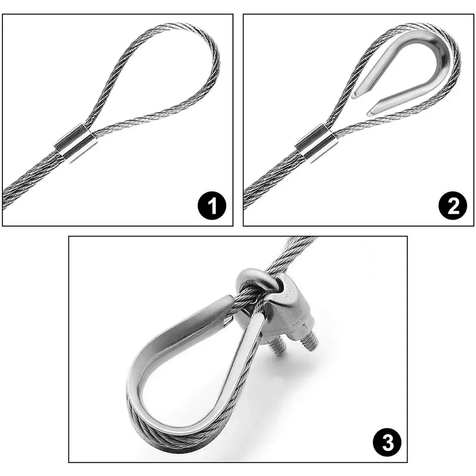 Wire Rope Thimble G411 stainless steel