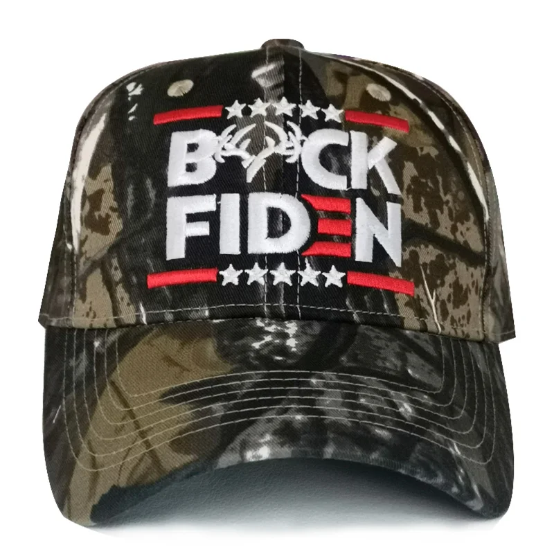 OEM Customized Make America Great Again Cap Hat Real Tree Camo 2024 Republican Hat Bi*den Anti B Hats