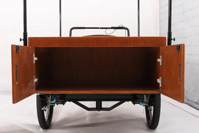 outdoor tricycle bicycle food cart coffee bike for sale