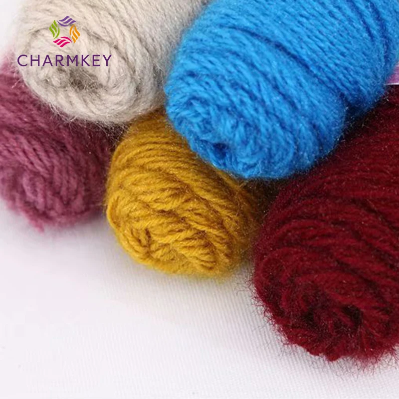 Good Quality Multiple Colors 100% Polyester Yarn for Knitting